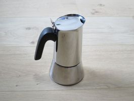 Bialetti Venus 4 Tassen Kaffeemaschine Edelstahl