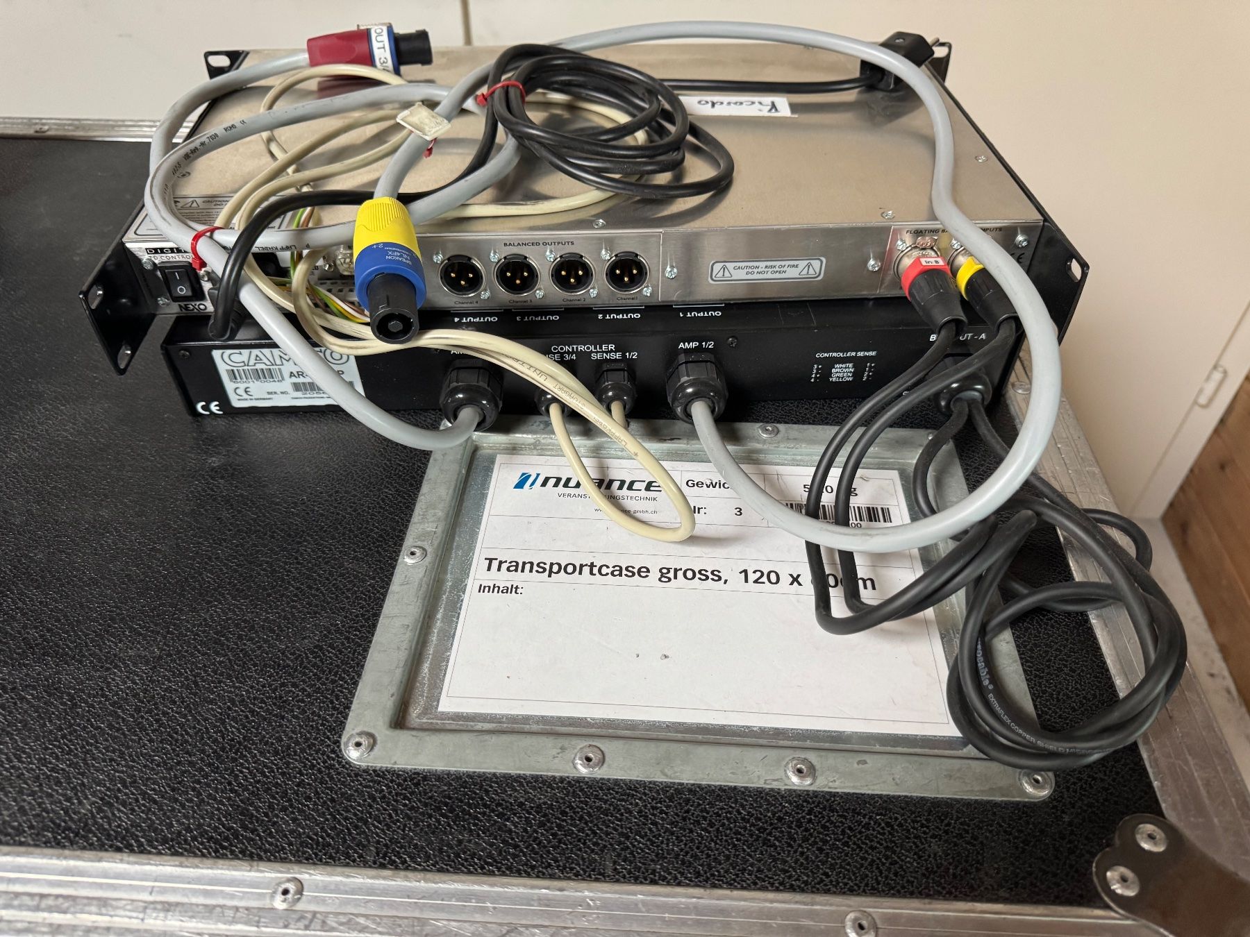 Sistema di controllo: Nexo Digital TD Controller NX242 inkl. Anschlusspanel – Usato da Urtenen-Schönbühl venduto da nuancegmbh 1