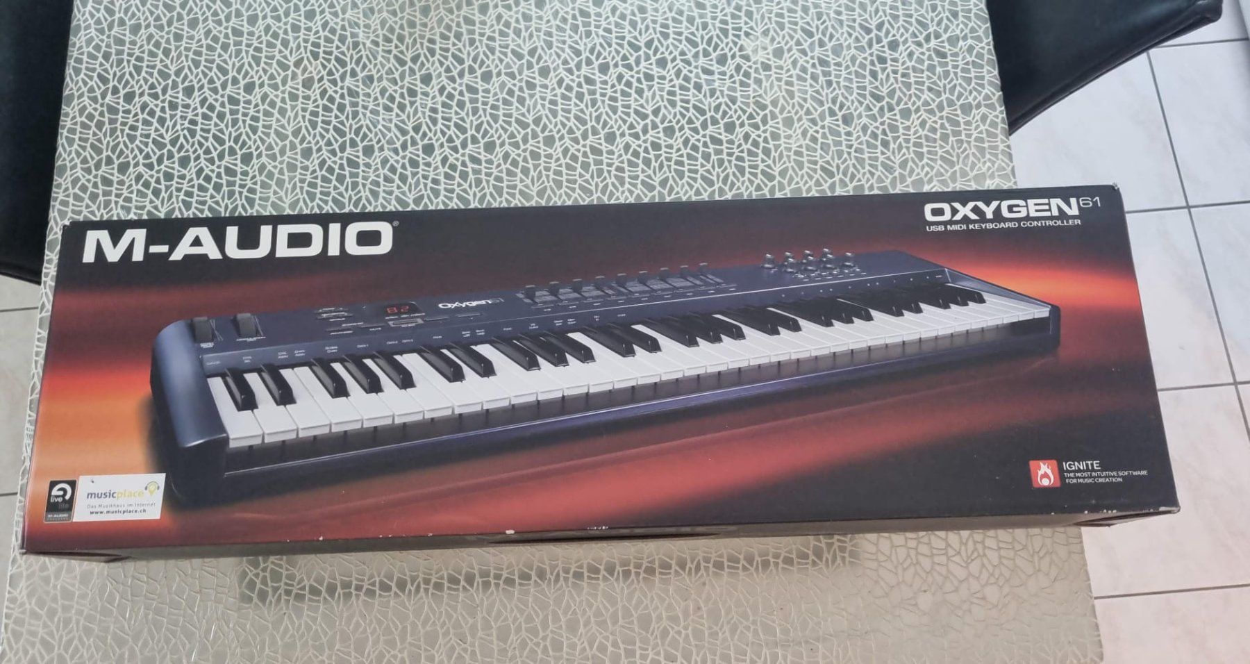 Strumenti musicali: M-Audio Oxygen 61 Controller MIDI USB a 61 tasti – Usato da Cadenazzo venduto da man_9hnd