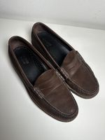 G.H. Bass Weejuns Loafer braun Leder getragener Zustand
