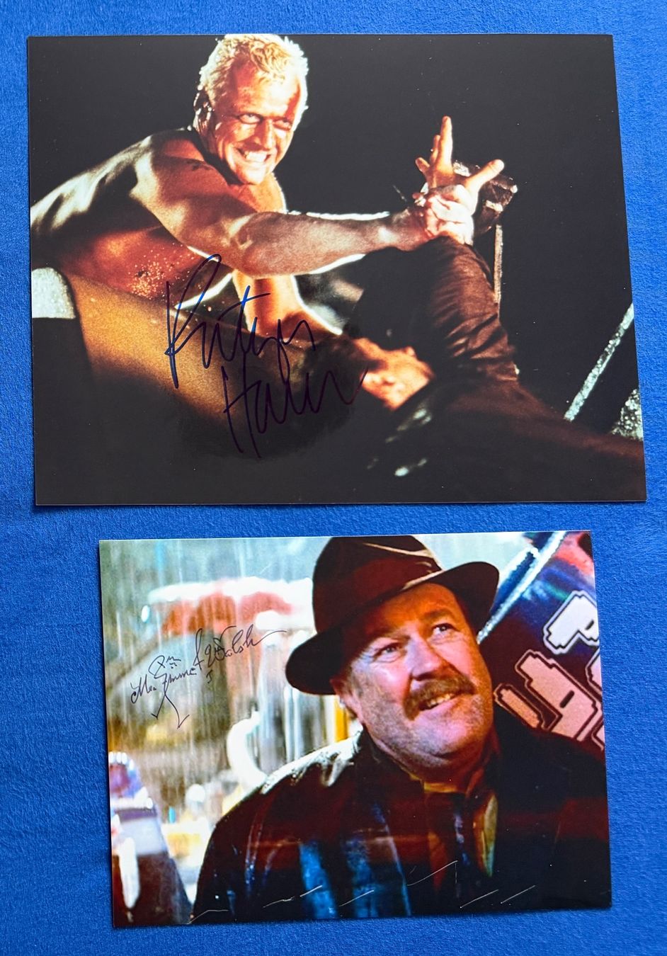 Autografi: BLADE RUNNER 2xOriginal Autogramm RUTGER HAUGER / WALSH +COA – Nuovo (secondo la descrizione) da Solothurn venduto da StarsInYourHome