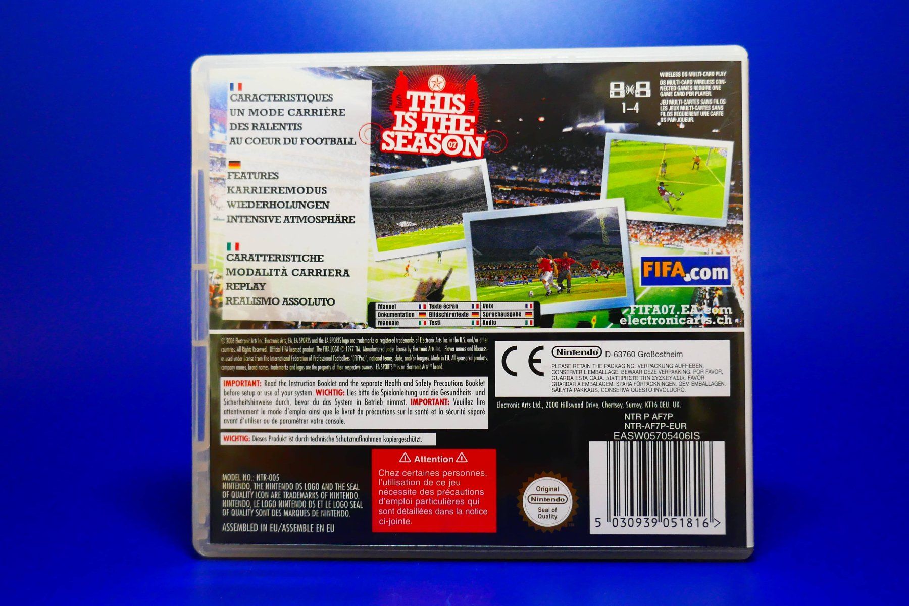 Nintendo Spiele: Fifa 07 - Nintendo DS – Gebraucht aus Vuarrens von Espace-Retro 3