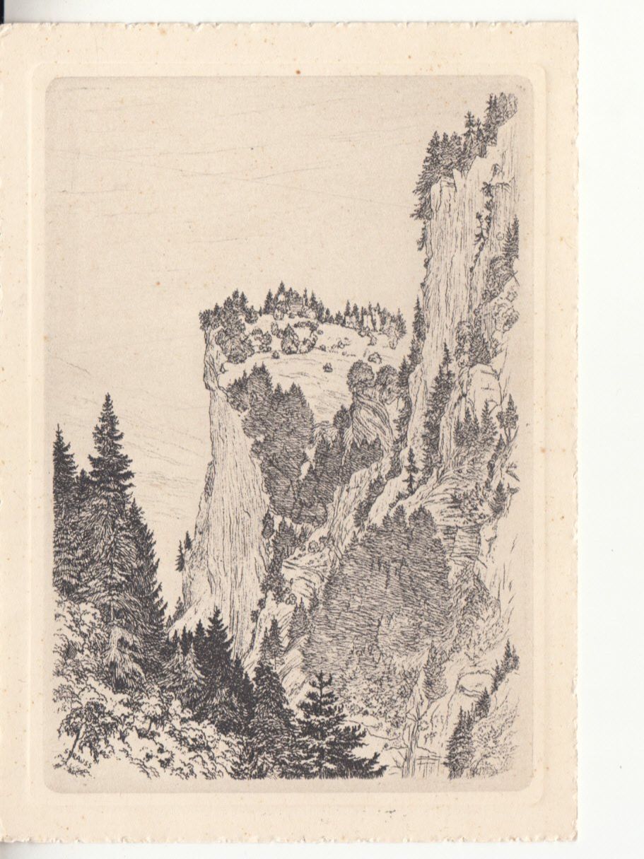 Cartoline postali: Hohenrätien 1934 – Usato da Bürglen TG venduto da StampGraf