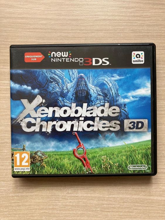 Jeu Xenoblade Chronicles 3D - Version Nintendo NEW 3DS - État Très Bon (Boîte & Notice)