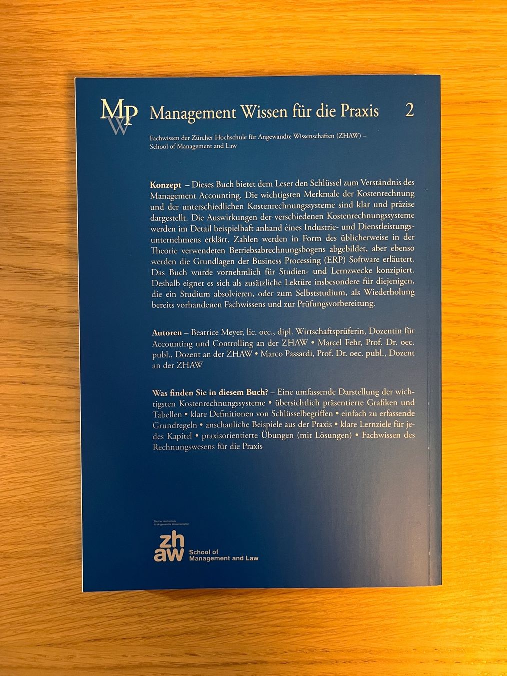 Libri: Management Accounting - Eine praxisorientierte Einführung – Usato da Zürich venduto da Lionel2410 1
