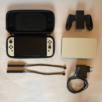 Nintendo Switch OLED Weiss inkl. Tasche & Zubehör