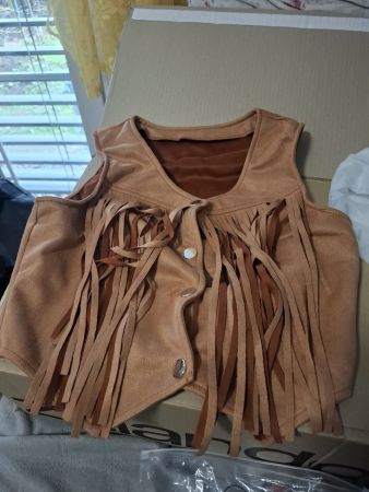 Cowboy Weste Kinder, Grösse 116, Wild West Fasnacht