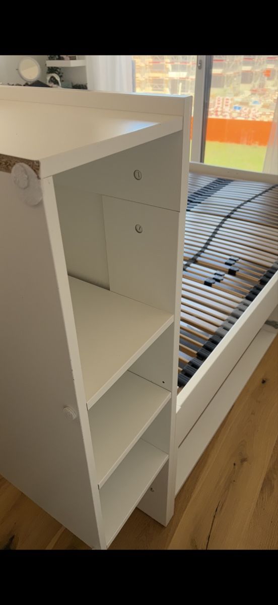 Ikea Letti: BRIMNES Bett mit Gestell und Schubladen – Usato da Weinfelden venduto da cec_6lvp 8
