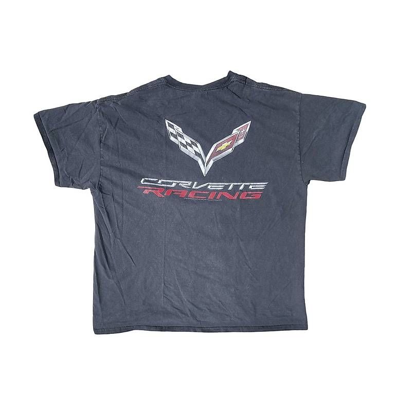 T-shirt: Black, navy Corvette-Racing-T-Shirt – Usato da Zürich venduto da deflipper