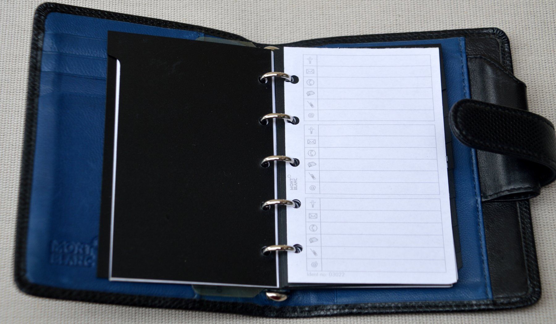 Montblanc Portafogli: Montblanc Agenda Organizer – Usato da Collonges venduto da Auganien 7