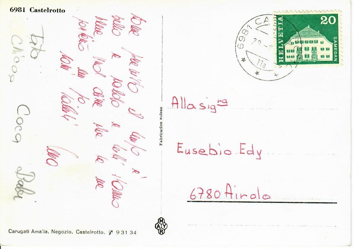 Cartoline postali: Castelrotto – Usato da Hochdorf venduto da Ziegel-16 1