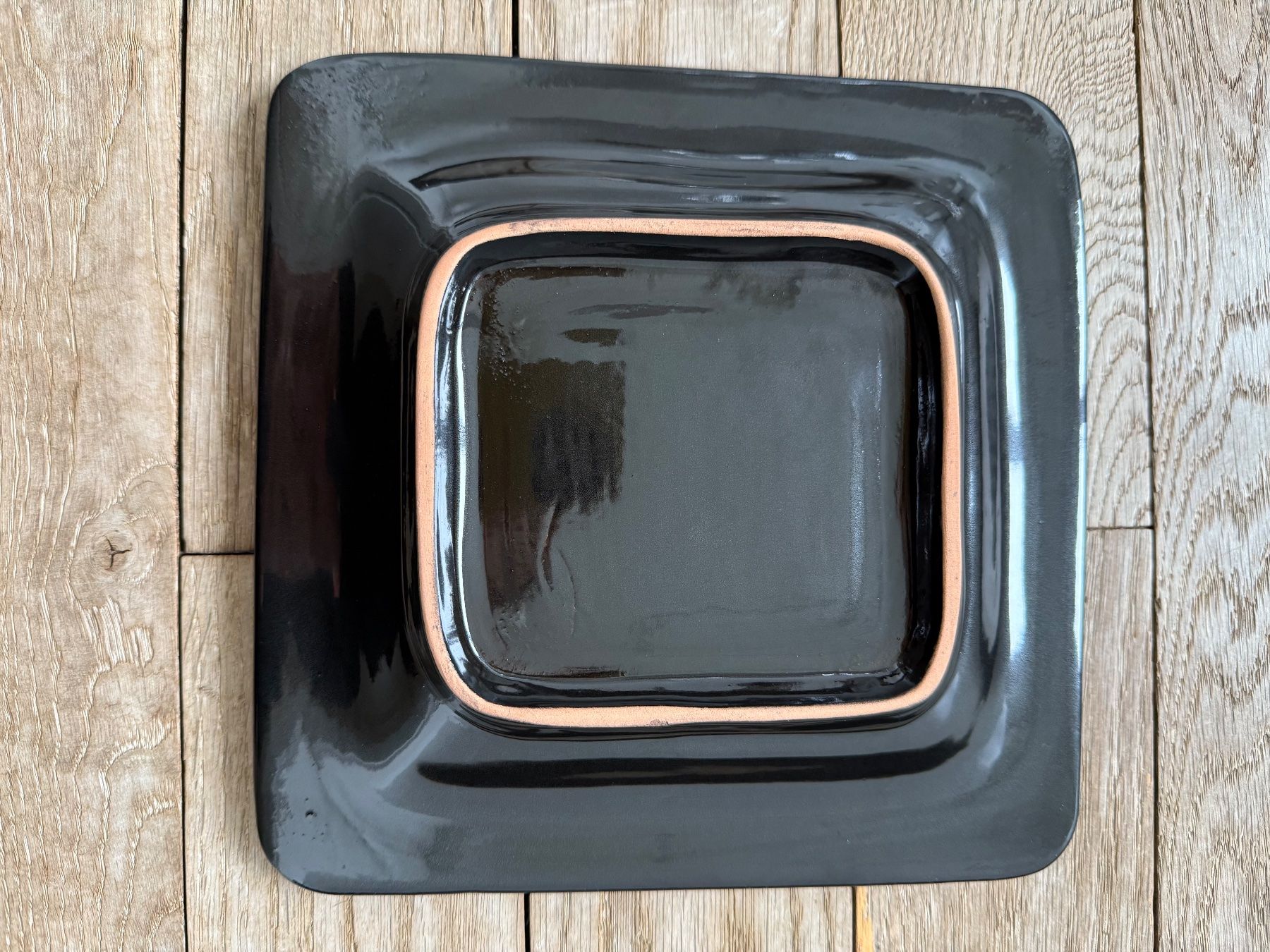 Linck Plateaux: Schwarze Platte / Teller Margrit Linck – D'occasion à Luzern par Mamutpe 2