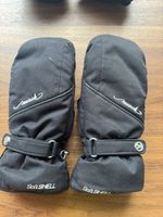 Reusch Alessia black mittens, size EU 7.5 - winter is here!