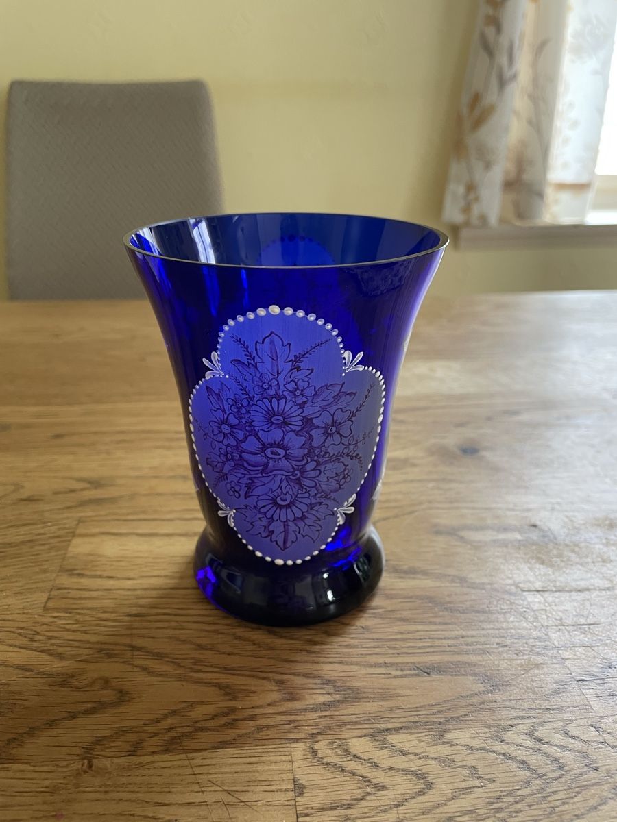 Vasi & Recipienti: Schöne blaue Vase – Usato da Flawil venduto da Naphtali