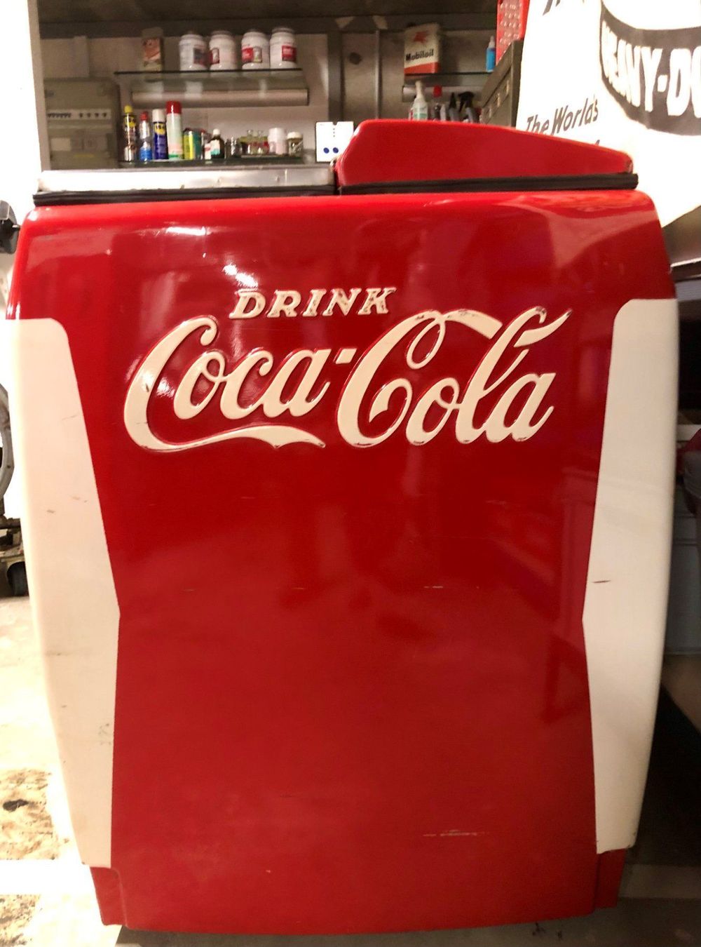 Coca-Cola Frigoriferi & Refrigeratori: Coca Cola Kühltruhe USA 1950 – Difettoso da Muttenz venduto da topi68 5