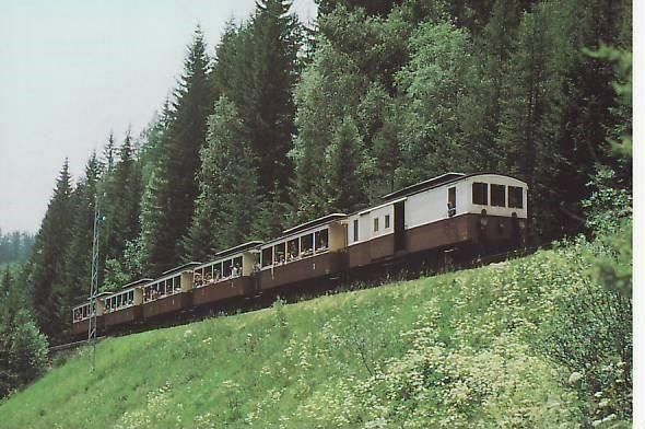 Cartoline postali: AK Oldtimerzug bei La Joux, MC, Bahn – Nuovo (secondo la descrizione) da Malters venduto da Marosko