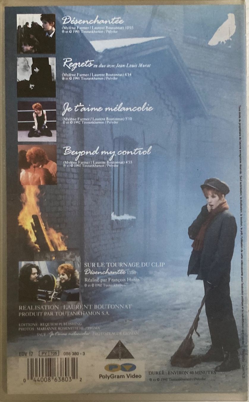 Tutti i VHS: MYLENE FARMER - L'AUTRE – Usato da Poliez-Pittet venduto da Newtown-Records 1