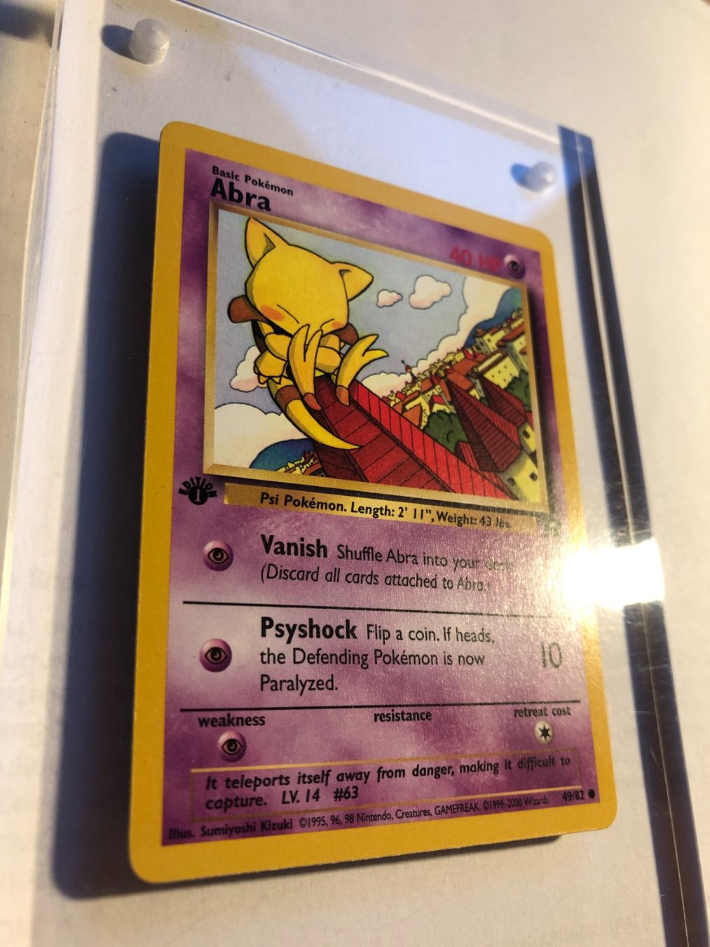 Pokémon Carte collezionabili: Abra 1st Team Rocket - MINT - ab 1.- – Usato da Giubiasco venduto da dan_pr8b 1