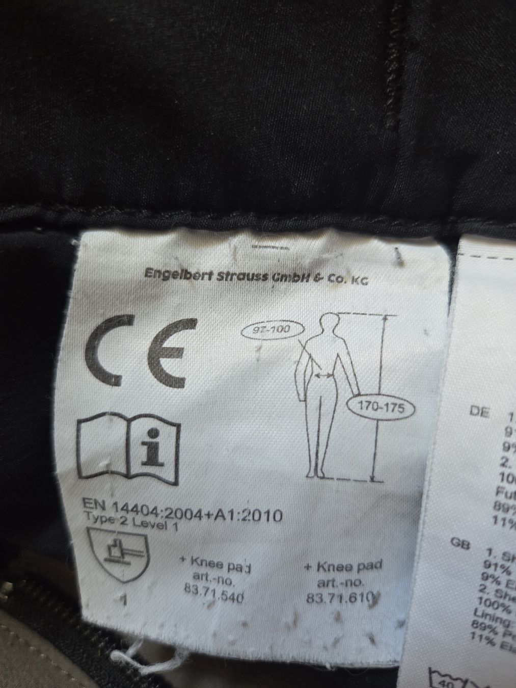 Engelbert Strauss Hosen: Arbeitshose Engelbert Strauss Herren Grösse 27  – Gebraucht aus Benken SG von bet_20Gm 2