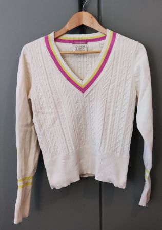 Scotch & Soda Damen Pullover Zopfstrick