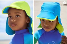 🆕 NEXT Kids Legionärs-Bademütze / Sun Safe UPF 50+