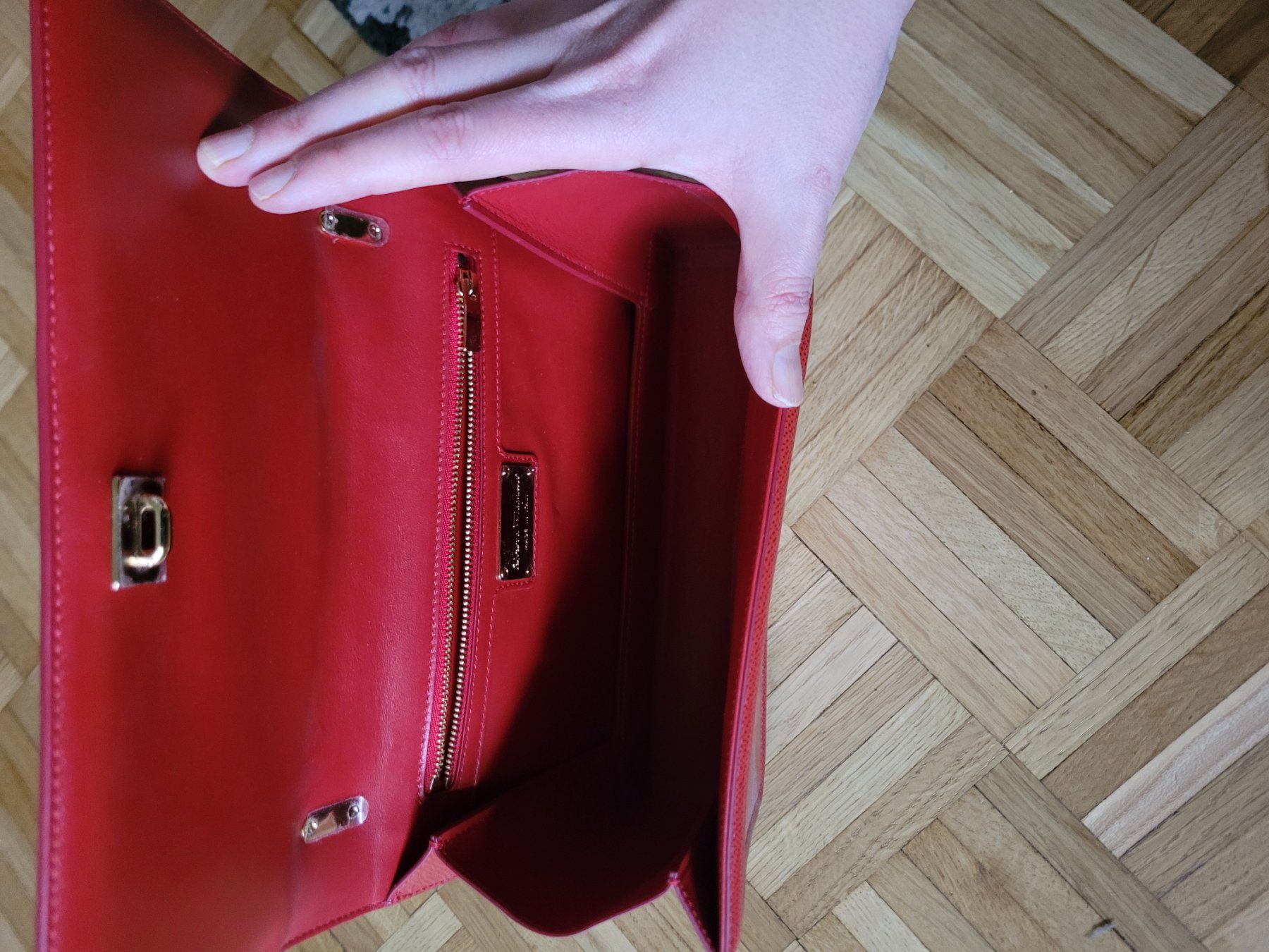 Salvatore Ferragamo Borse da donna: Sac authentique Salvatore Ferragamo rouge – Nuovo (secondo la descrizione) da Genève venduto da dar_fzy7 4