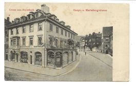 Gruss aus Rorschach (SG) Mariabergstrasse - Café Central
