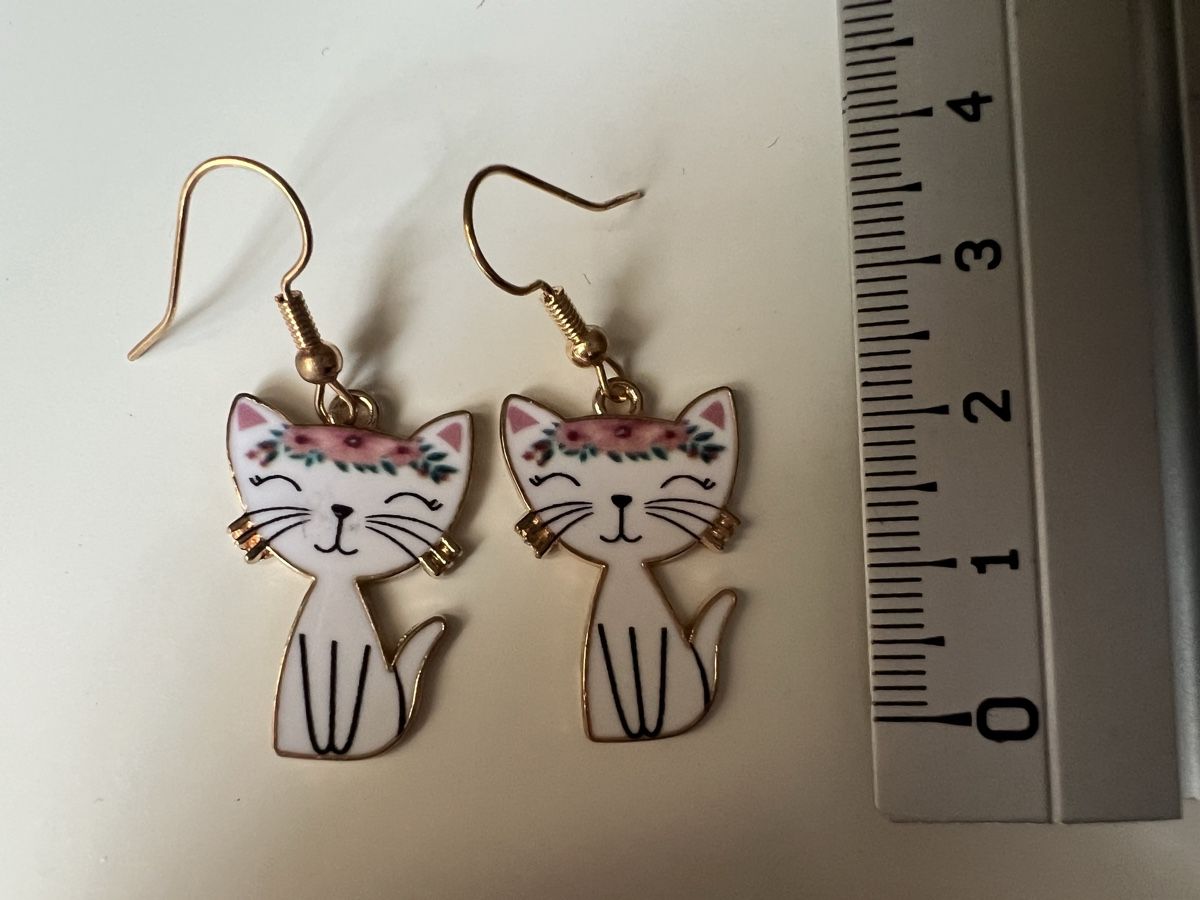 Ohrringe & -stecker: Ohrringe mit Katzenmotiv New – Neu und originalverpackt aus Zürich von Vma_reuse 2