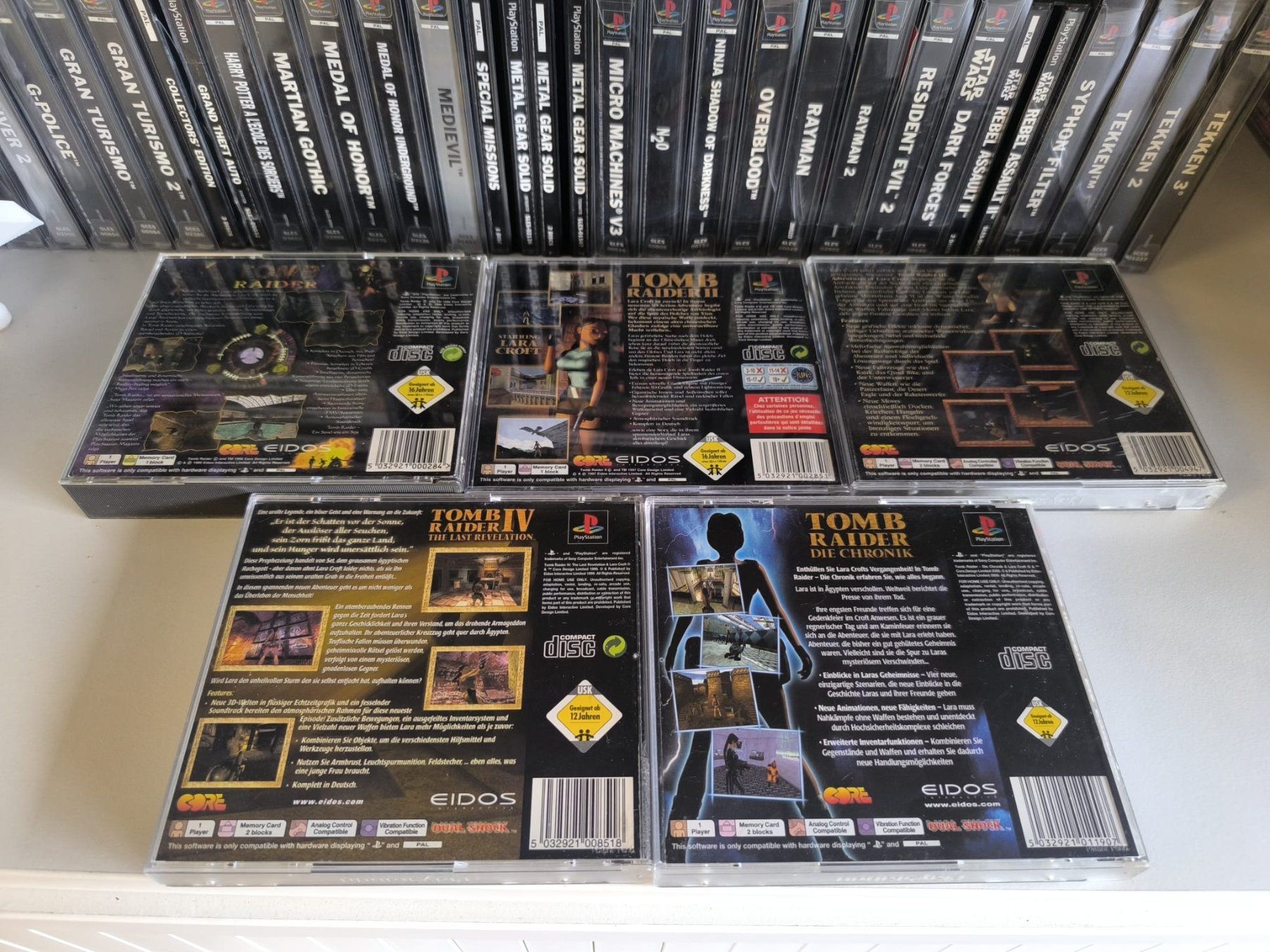 Jeux: Tomb Raider PS1 CIB– Collection complète – D'occasion à Conthey par costafrederico 2