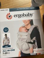 Ergobaby Omni 360 Cool Air Mesh grau sehr guter Zustand