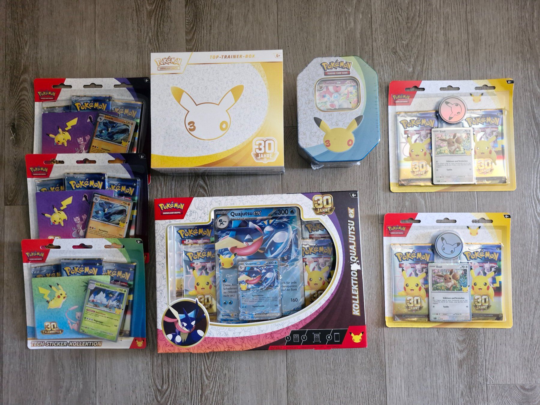 Pokémon Sammelbilder & Trading cards: Pokemon 30th Celebration Set / deutsch – Neu und originalverpackt aus Aadorf von MediaGuru