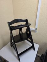 Hauck Hochstuhl Alpha+, Schwarz, Top Zustand