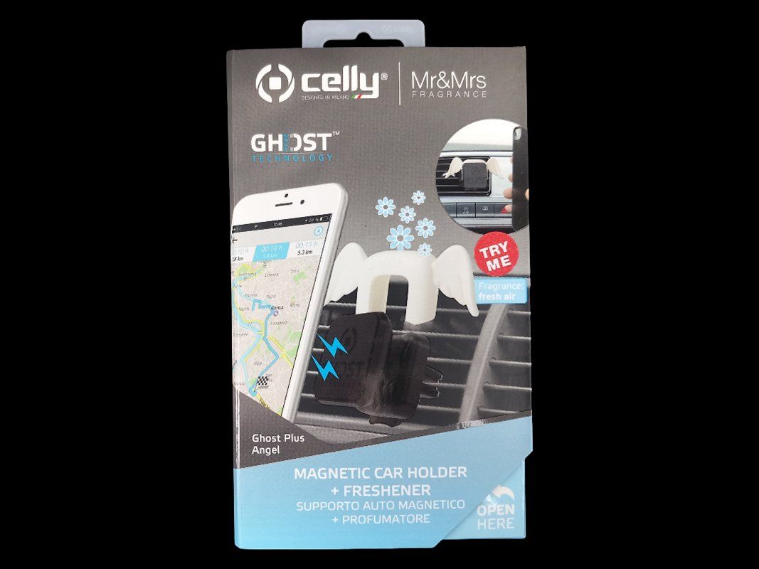 Halterungen: CELLY Ghost Plus Handyhalter & Lufterfrischer – Neu und originalverpackt aus Hünenberg von Restwert_Zug