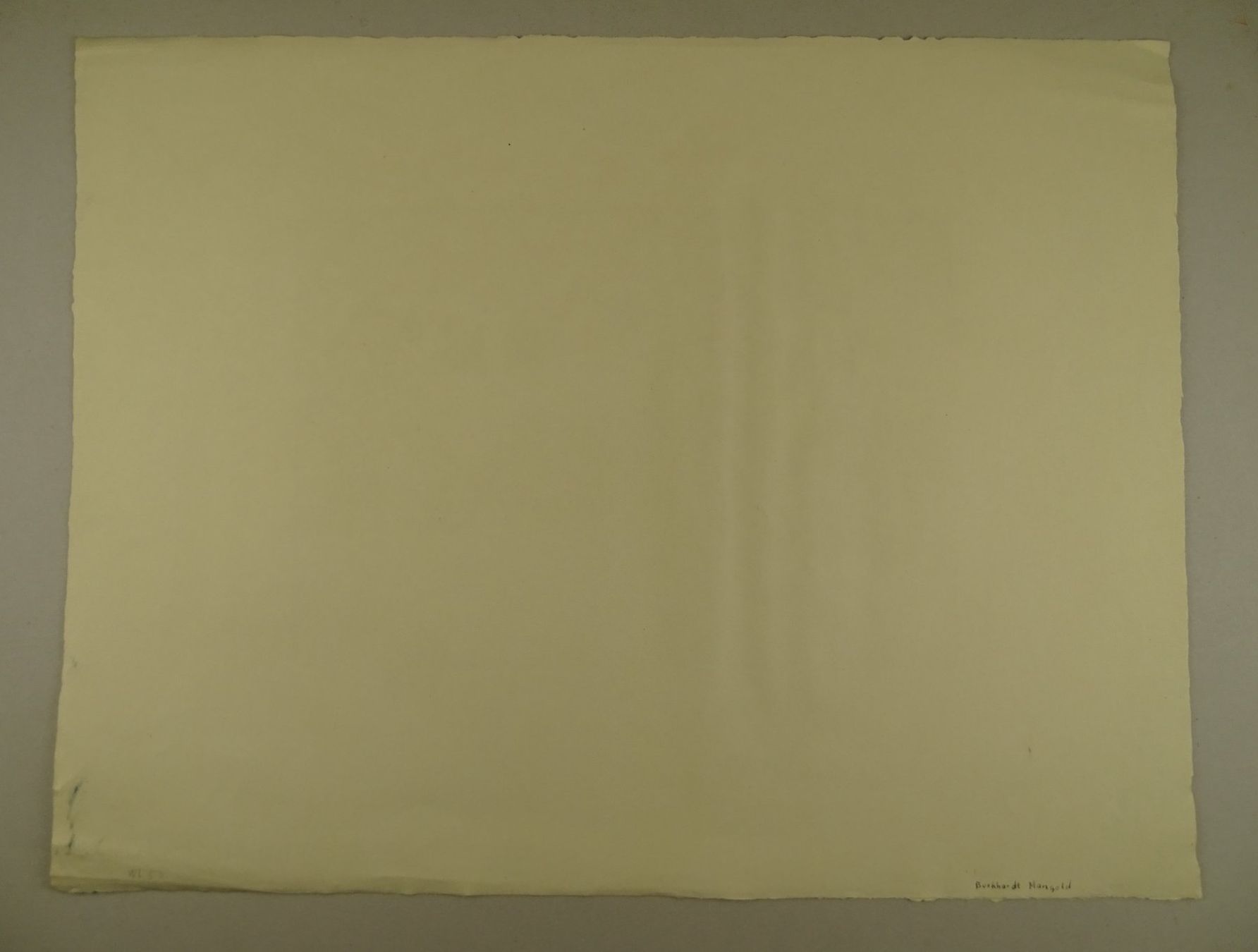 Grafica & Litografie: BURKHARD MANGOLD: HAUSKONZERT, LITHOGRAPHIE – Usato da Grüningen venduto da Kartensammler 8