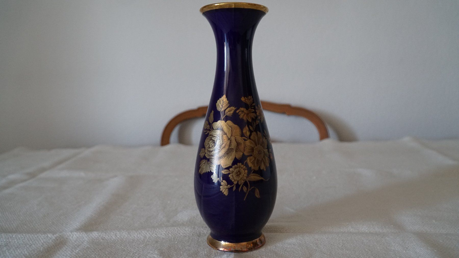 KPM Vasi & Recipienti: Vase KPM /Echt Cobalt/Handarbeit – Nuovo (secondo la descrizione) da Bern venduto da Antikbatik