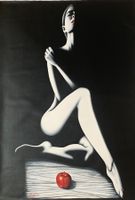 Grosses Original Oel auf Leinwand Bild von Geovanis /Cuba