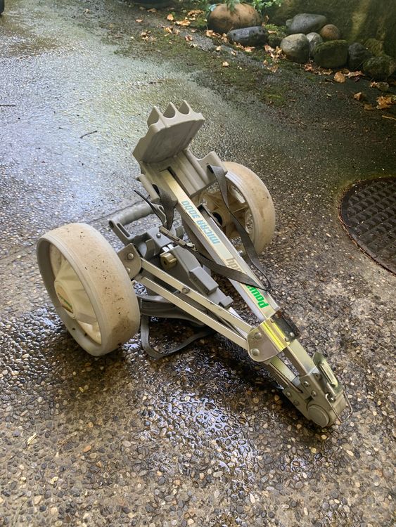 Chariots: PowaKaddy Micra 3000 – stabiler Golf-Trolley – D'occasion à Münchenbuchsee par Gabriel48 2