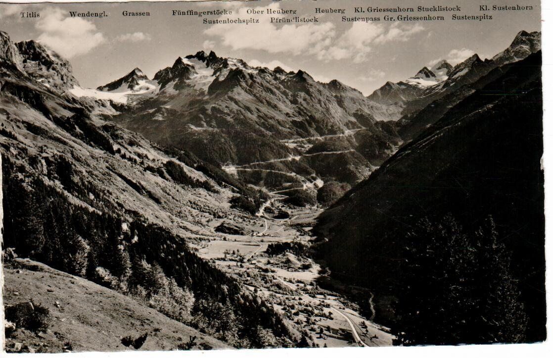 Cartoline postali: Gadmen 1948 – Usato da Wolhusen venduto da Curver9