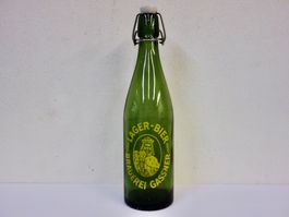 Bierflasche BRAUEREI GASSNER BIER BERN GLASHÜTTE BÜLACH 1961