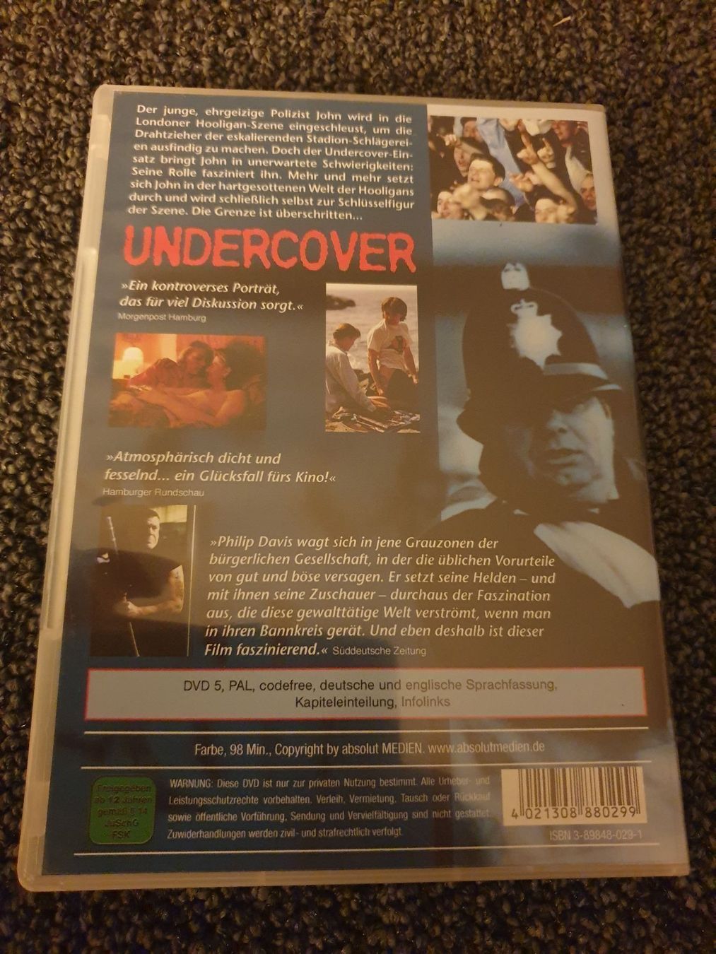 Tutti i DVDs: UNDERCOVER (4507) – Usato da Ruswil venduto da jan_bxl5 1