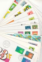 Nederlandse Antillen 1972/73, 12 FDC