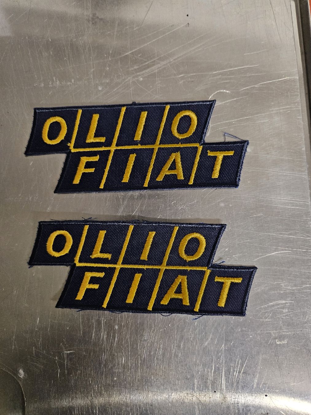 Fiat Insignes: Patch Vintage FIAT OLIO – Neuf (Voir description) à Dielsdorf par toe51664