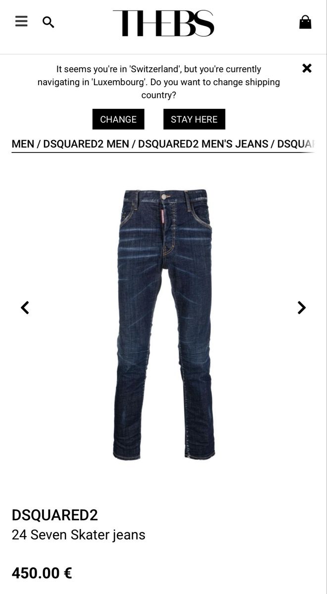 Dsquared2 Jeans: 24/7 Dsquared2 Jeans – Neuf avec emballage d'origine à Kriens par SRIKA