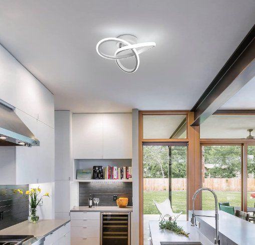 Lampadari & plafoniere: Moderne Deckenlampe Acryl Weiß – Nuovo e nell'imballaggio originale da Châtelaine venduto da topshop.switzerland 6