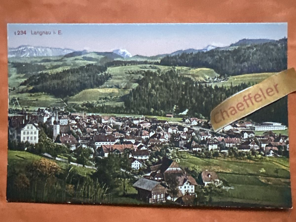 Cartes postales: Alte Ansichtskarte Langnau i.E.  Top! – D'occasion à Zürich par Chaeffeler