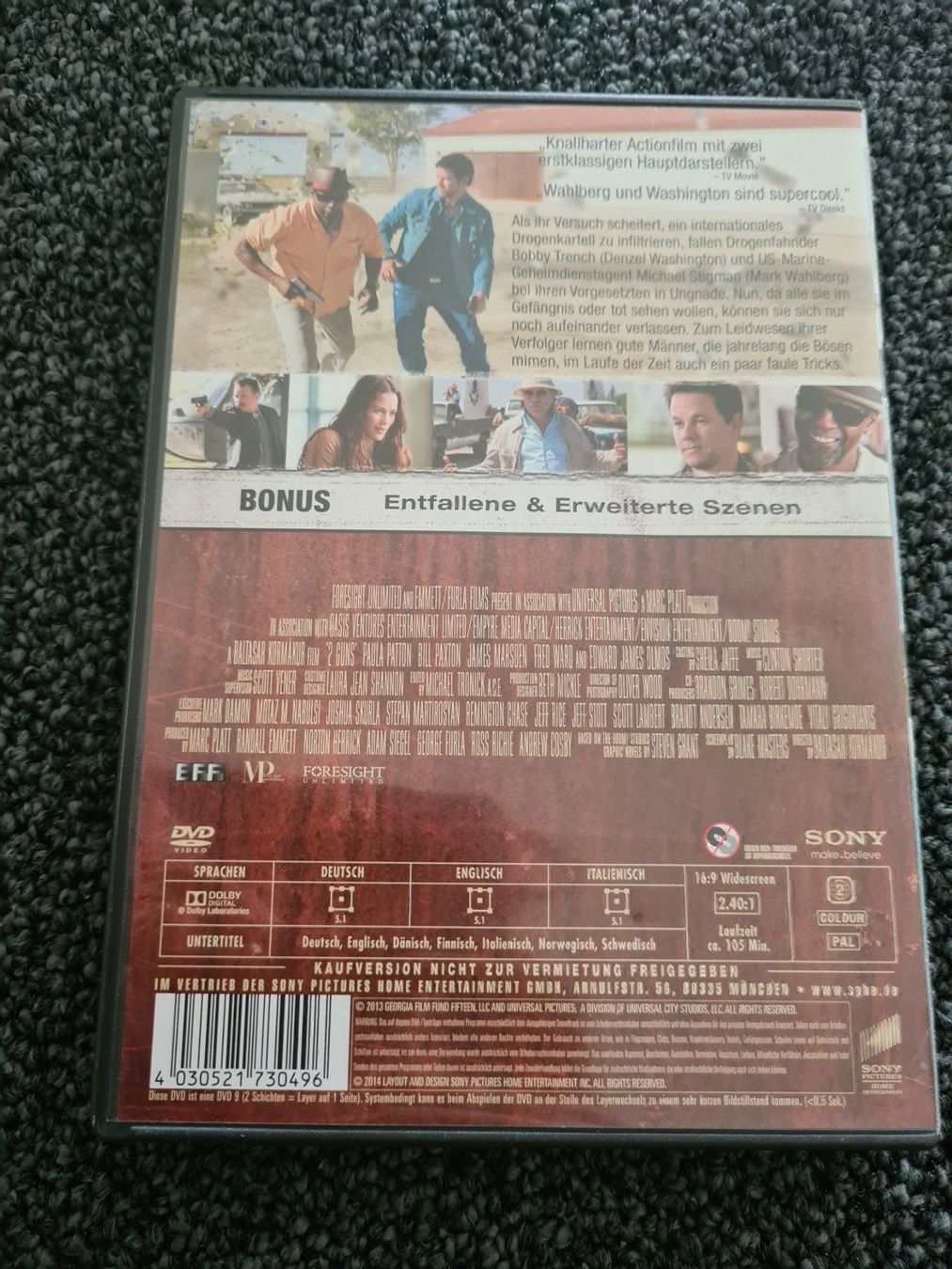 Alle DVDs: 2 GUNS (8015) – Gebraucht aus Ruswil von Ruck.Zuck. 1