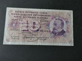 Schweiz 1965, 10 Franken