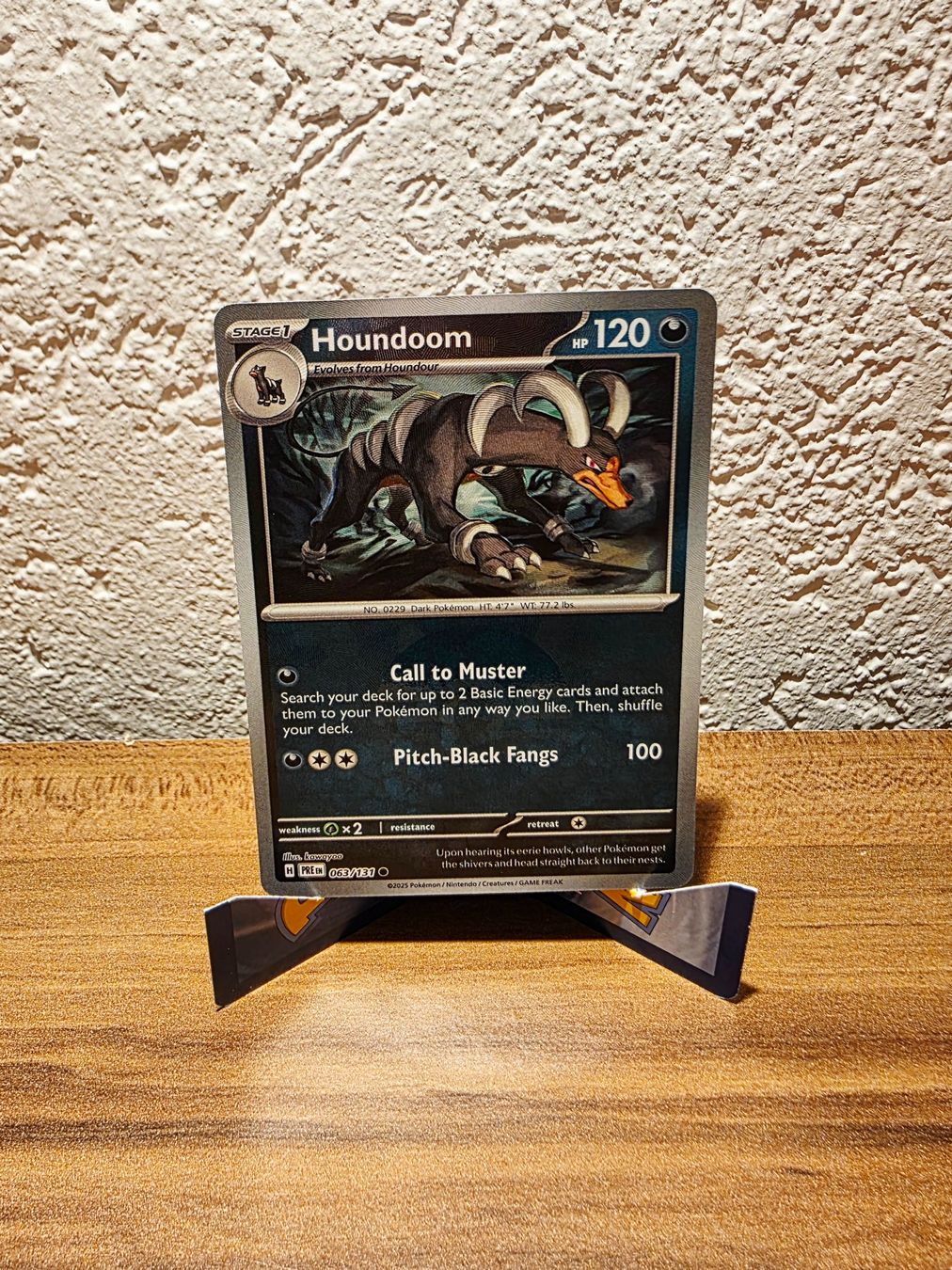 Pokémon Carte collezionabili: Houndoom Pokeball Reverse 063/131 Prismatic Evolutions – Nuovo (secondo la descrizione) da Turin (Salins) venduto da Meeelll01