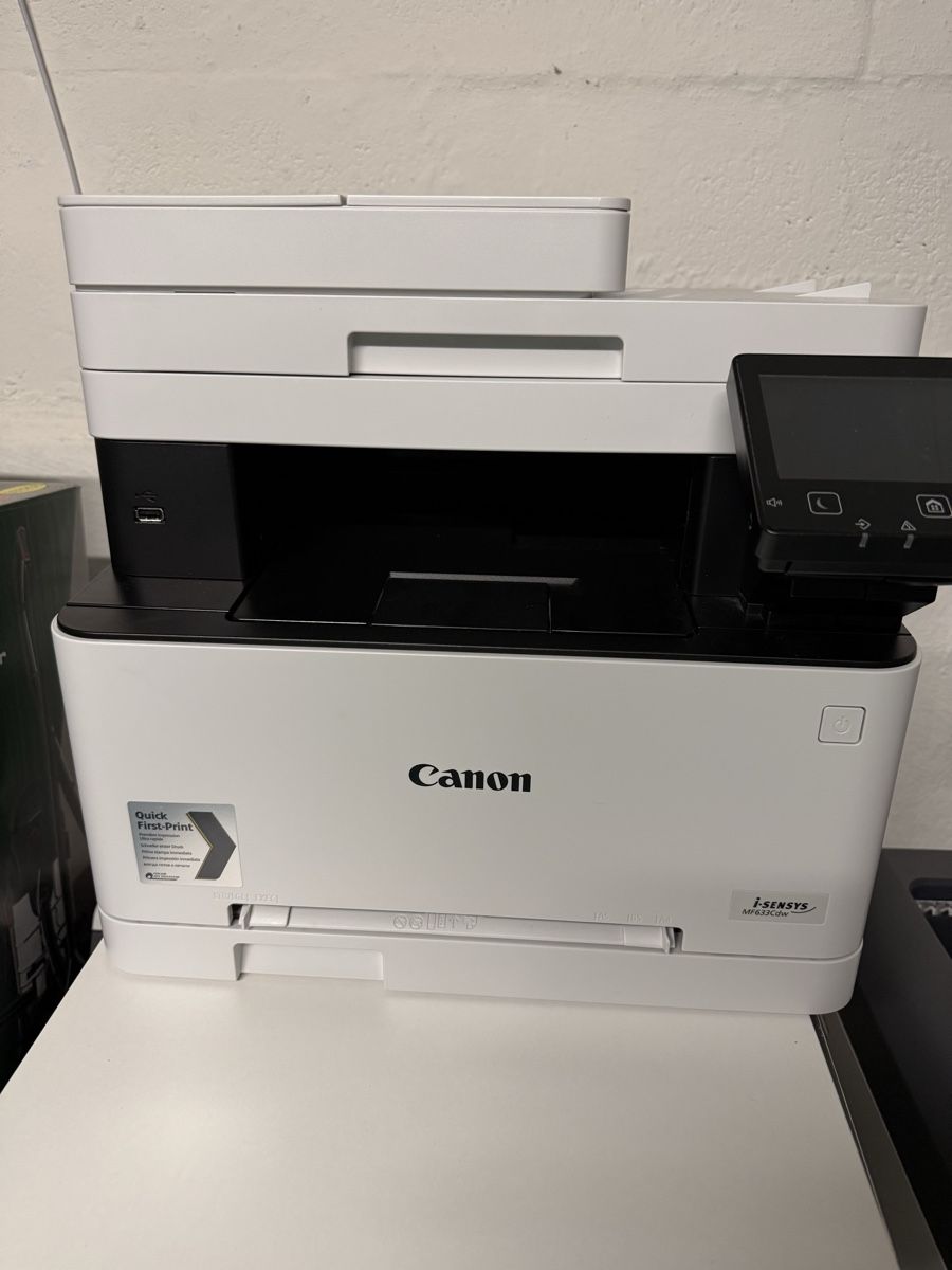Canon Stampanti: Canon i-SENSYS MF633Cdw Farblaser-Multifunktionsdrucker – Nuovo (secondo la descrizione) da Spreitenbach venduto da dan_xz6t