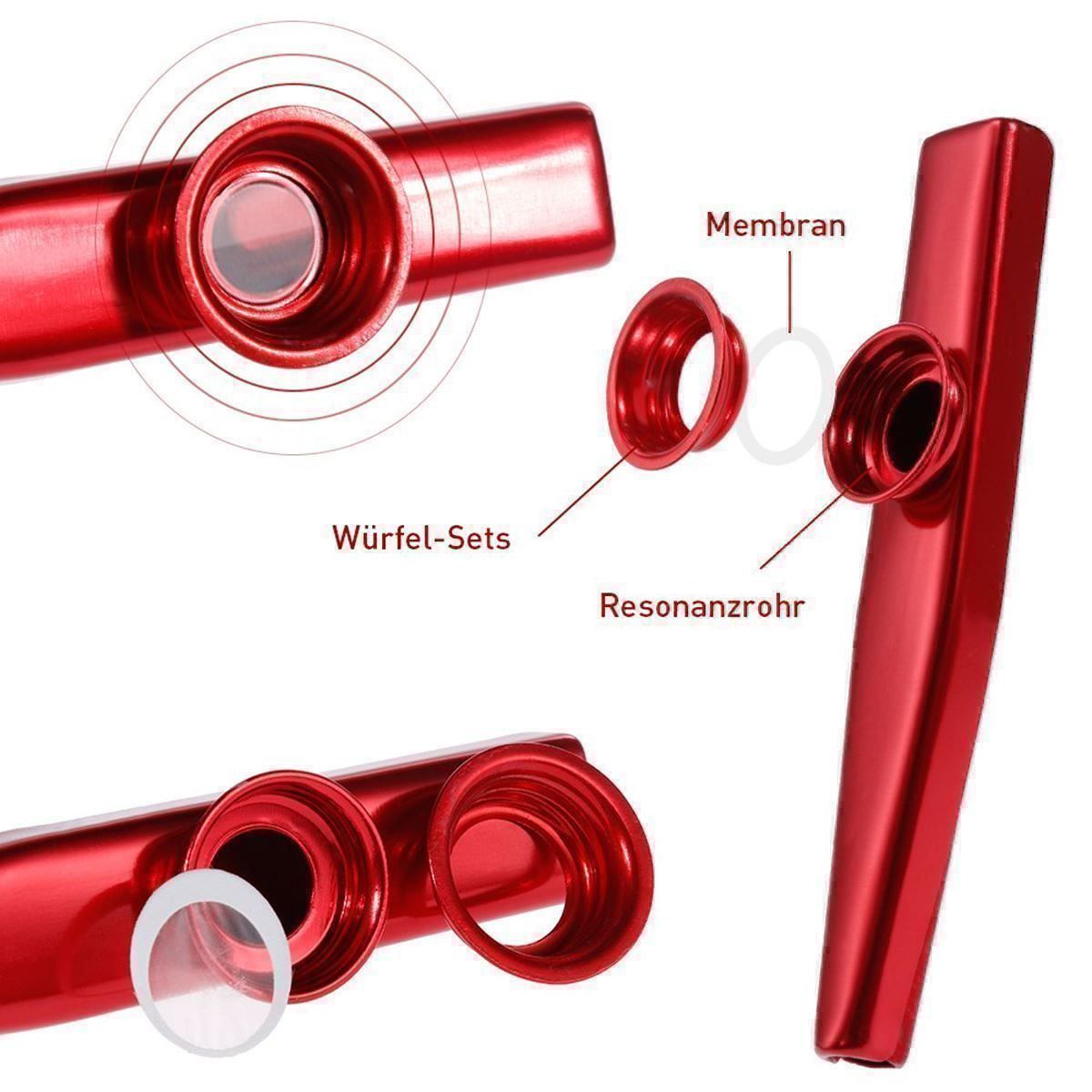 Musikinstrumente: Kazoo Metall Musikinstrumente Kinder – Neu (gemäss Beschreibung) aus Thun von keller001 5